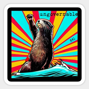 ungovernable 841 Sticker